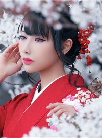 Rain waves_ HaneAme - NO.092 Crimson Kimono(8)